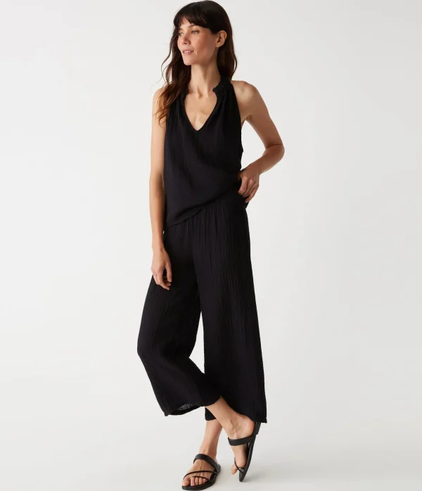 Michael Stars Medina Cropped Gauze Pant- Pants, Shorts & Skirts