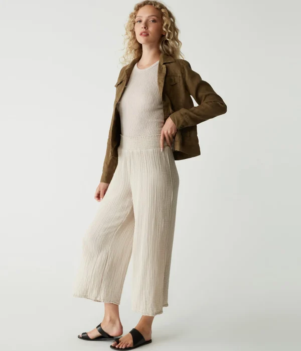 Michael Stars Medina Cropped Gauze Pant- Pants, Shorts & Skirts