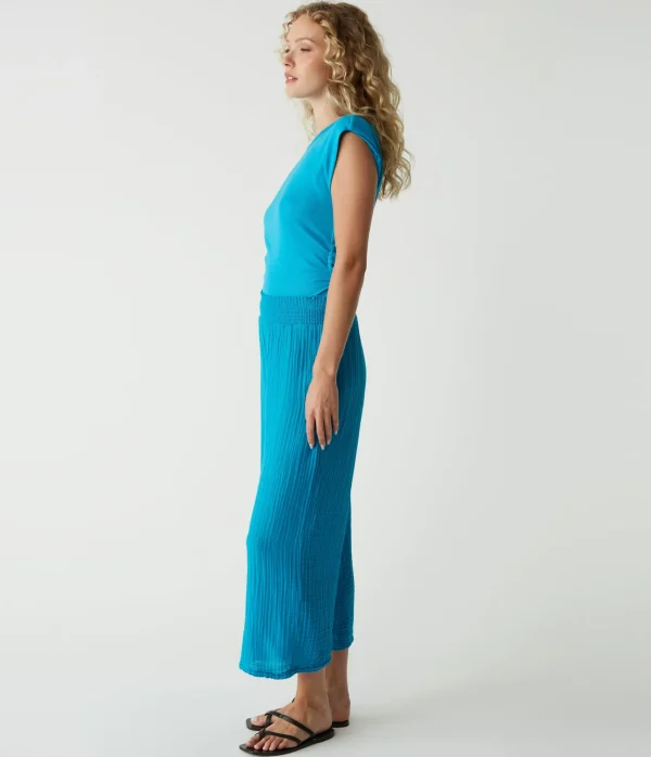 Michael Stars Medina Cropped Gauze Pant- Pants, Shorts & Skirts