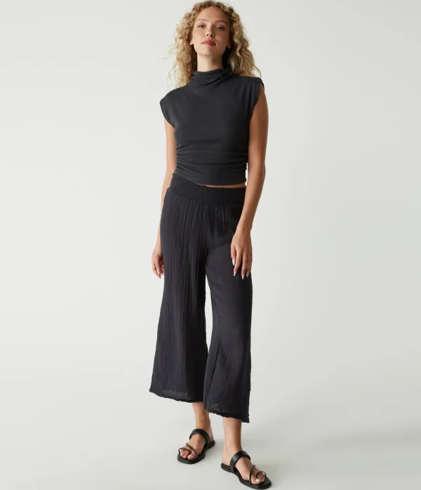 Michael Stars Medina Cropped Gauze Pant- Pants, Shorts & Skirts