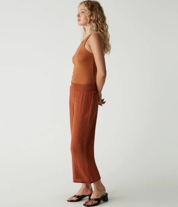 Michael Stars Medina Cropped Gauze Pant- Pants, Shorts & Skirts