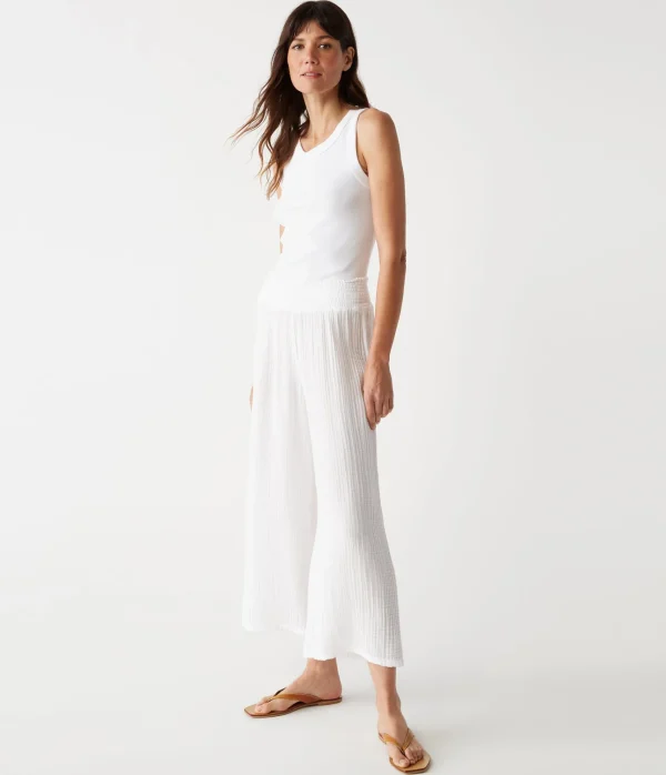 Michael Stars Medina Cropped Gauze Pant- Pants, Shorts & Skirts