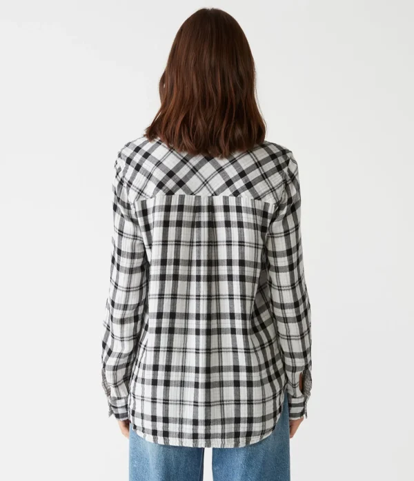 Michael Stars Millie Plaid Shirt- Tops, Blouses & Shirts