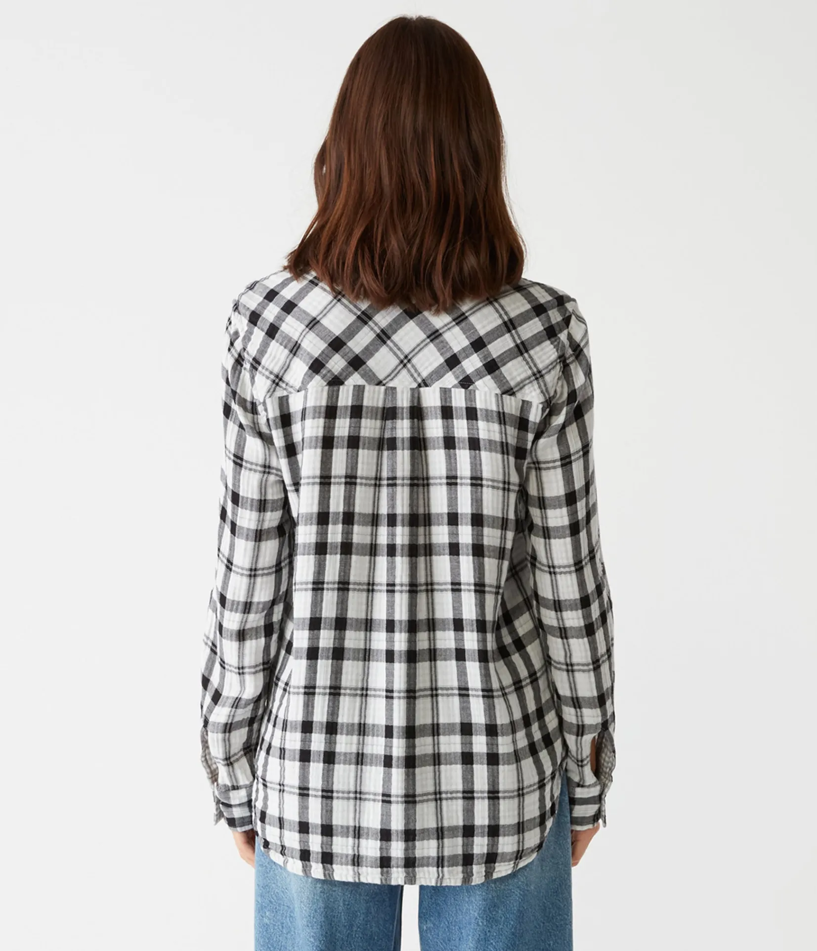 millie_plaid_shirt_2.webp Michael Stars Millie Plaid Shirt- Tops, Blouses & Shirts