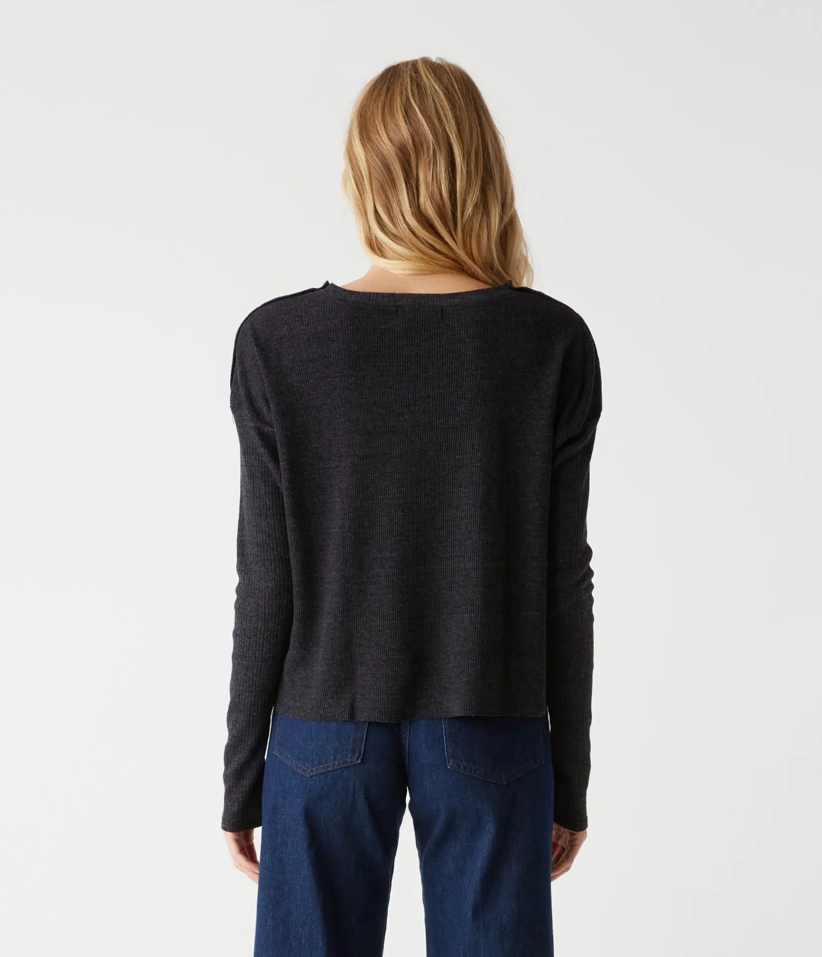 milo_shoulder_snap_thermal_top_11.webp Michael Stars Milo Shoulder Snap Thermal Top- T-Shirts | Loungewear