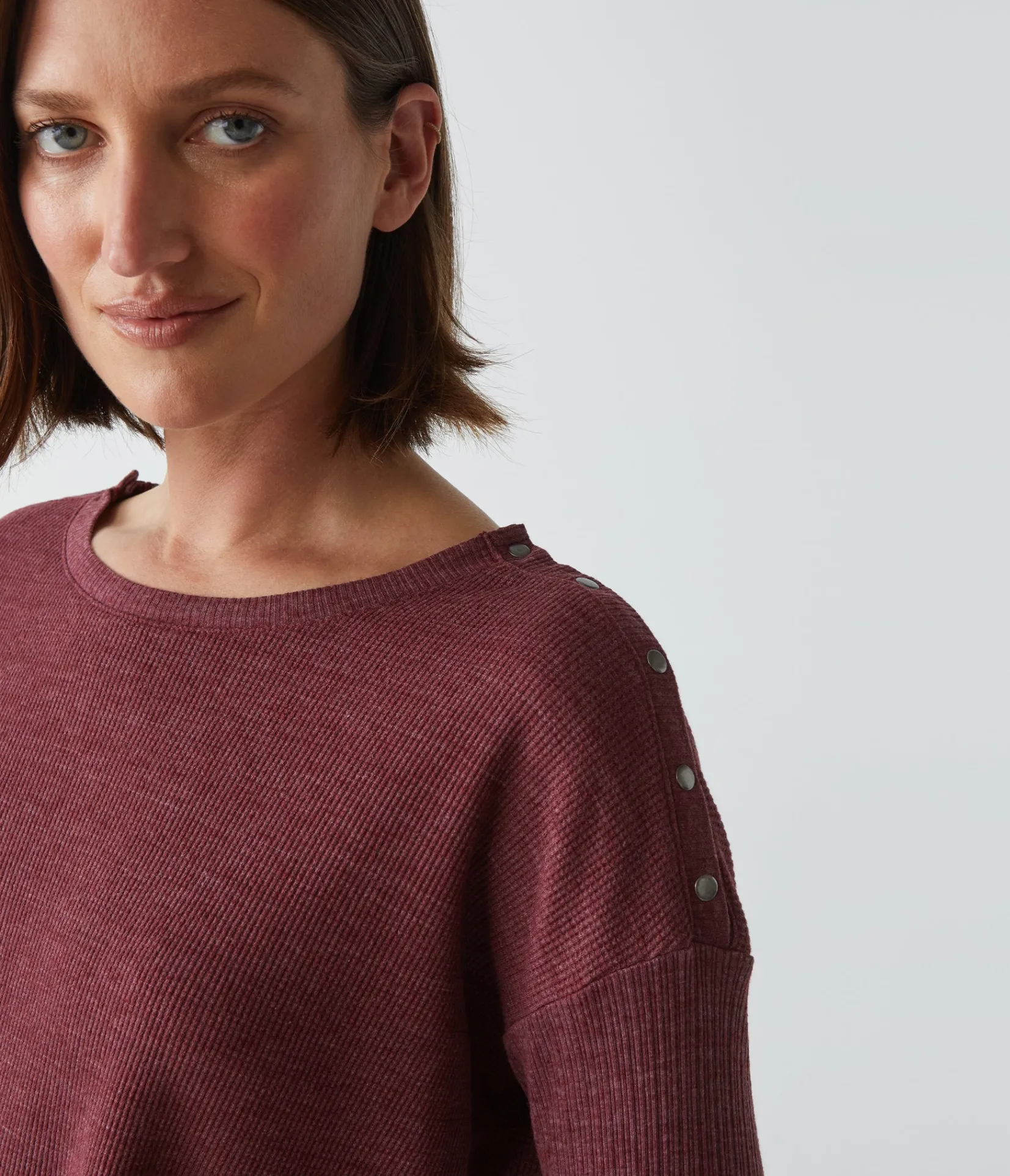 milo_shoulder_snap_thermal_top_13.webp Michael Stars Milo Shoulder Snap Thermal Top- T-Shirts | Loungewear