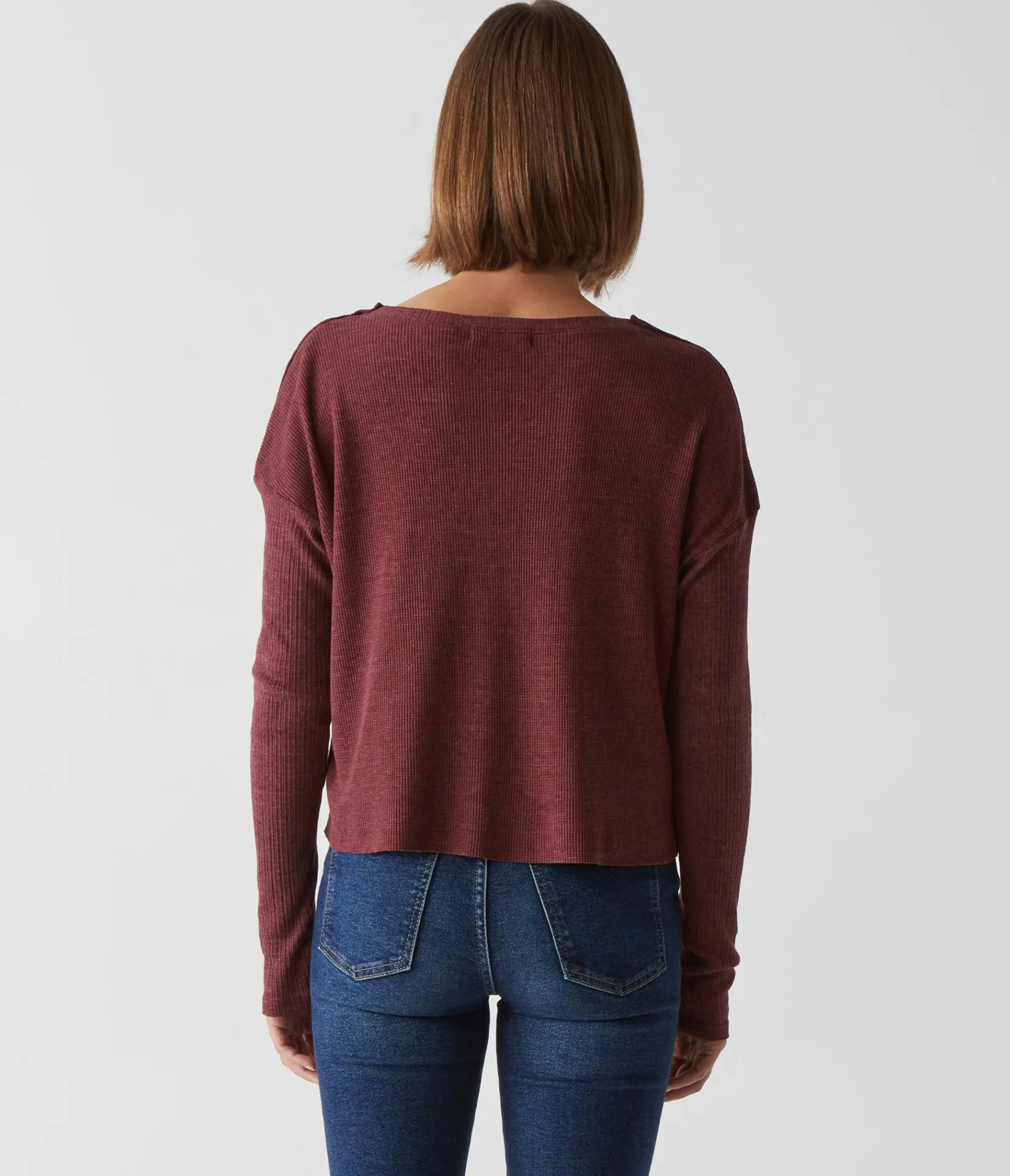 milo_shoulder_snap_thermal_top_19.webp Michael Stars Milo Shoulder Snap Thermal Top- T-Shirts | Loungewear