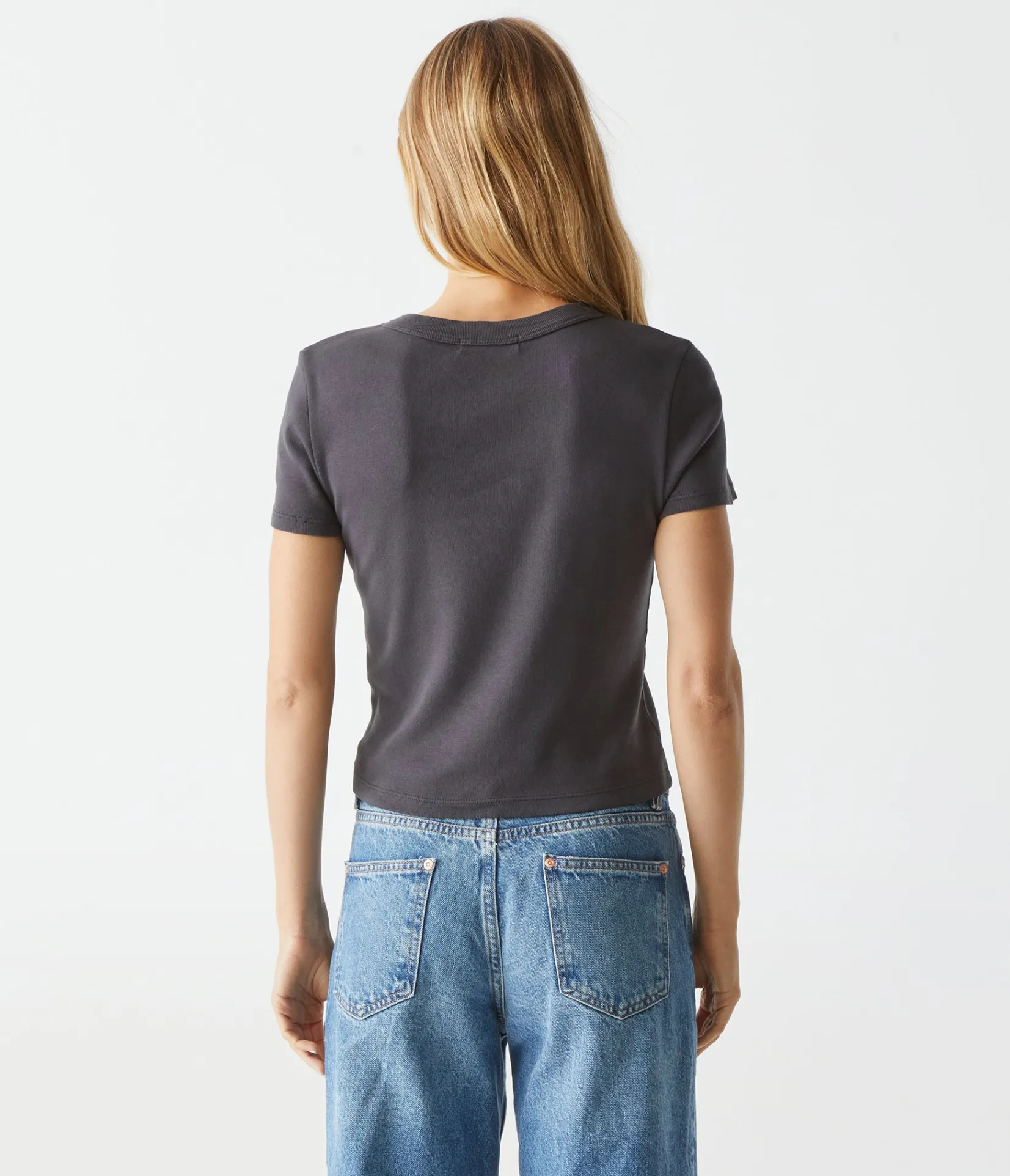 mimi_cropped_tee_18.webp Michael Stars Mimi Cropped Tee- T-Shirts | 1x1 Cotton T-Shirts
