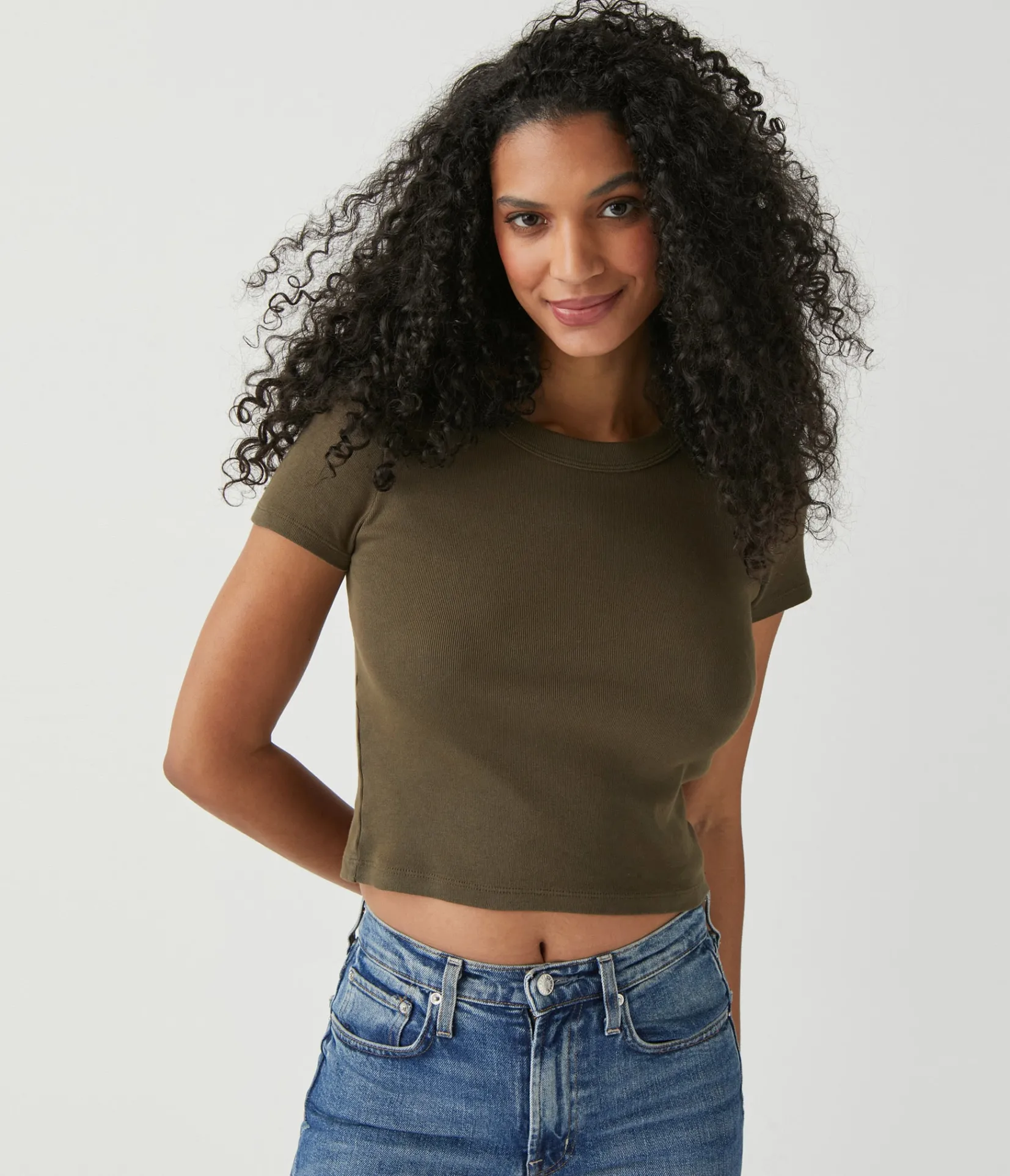 mimi_cropped_tee_23.webp Michael Stars Mimi Cropped Tee- T-Shirts | 1x1 Cotton T-Shirts