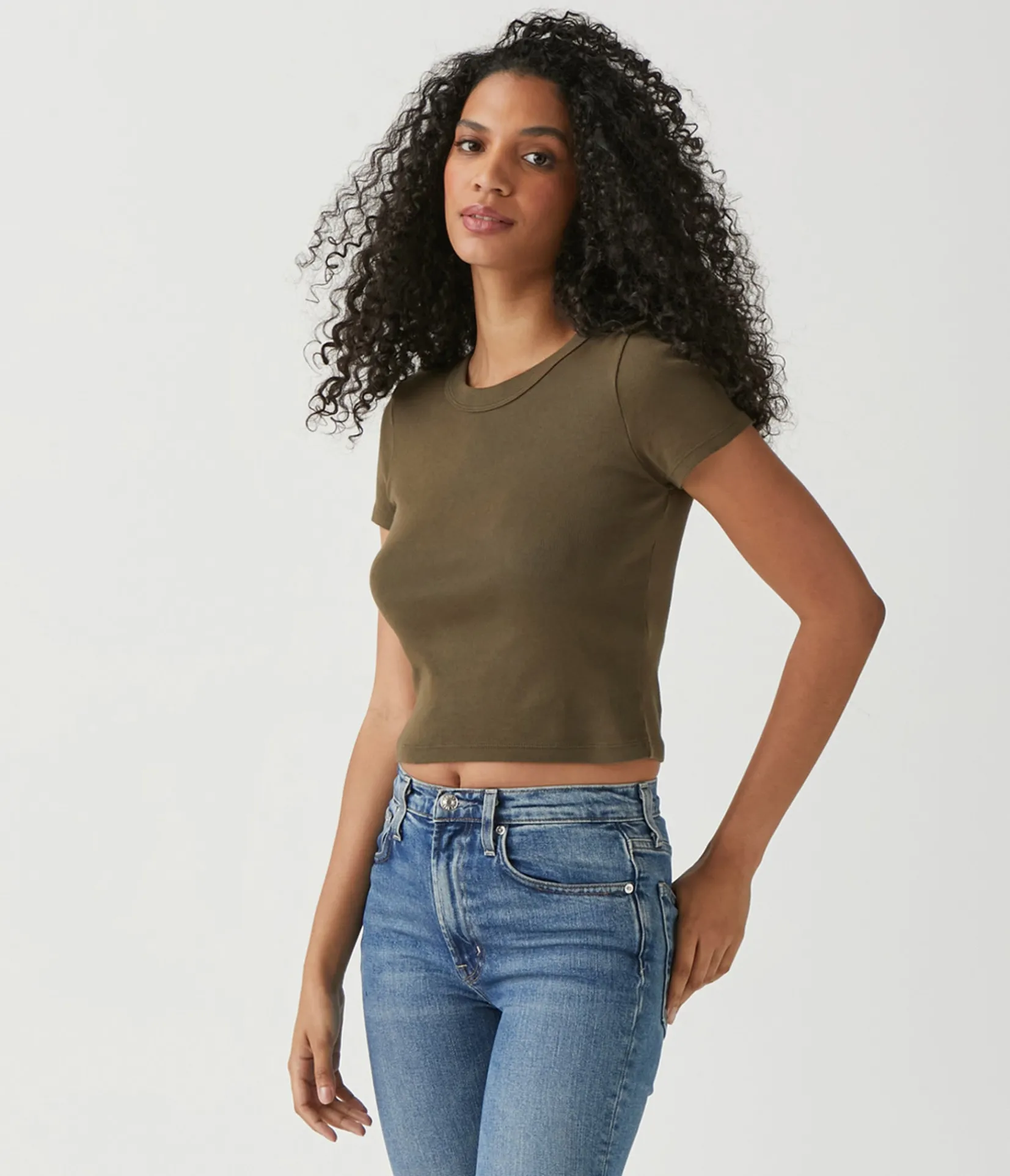 mimi_cropped_tee_25.webp Michael Stars Mimi Cropped Tee- T-Shirts | 1x1 Cotton T-Shirts