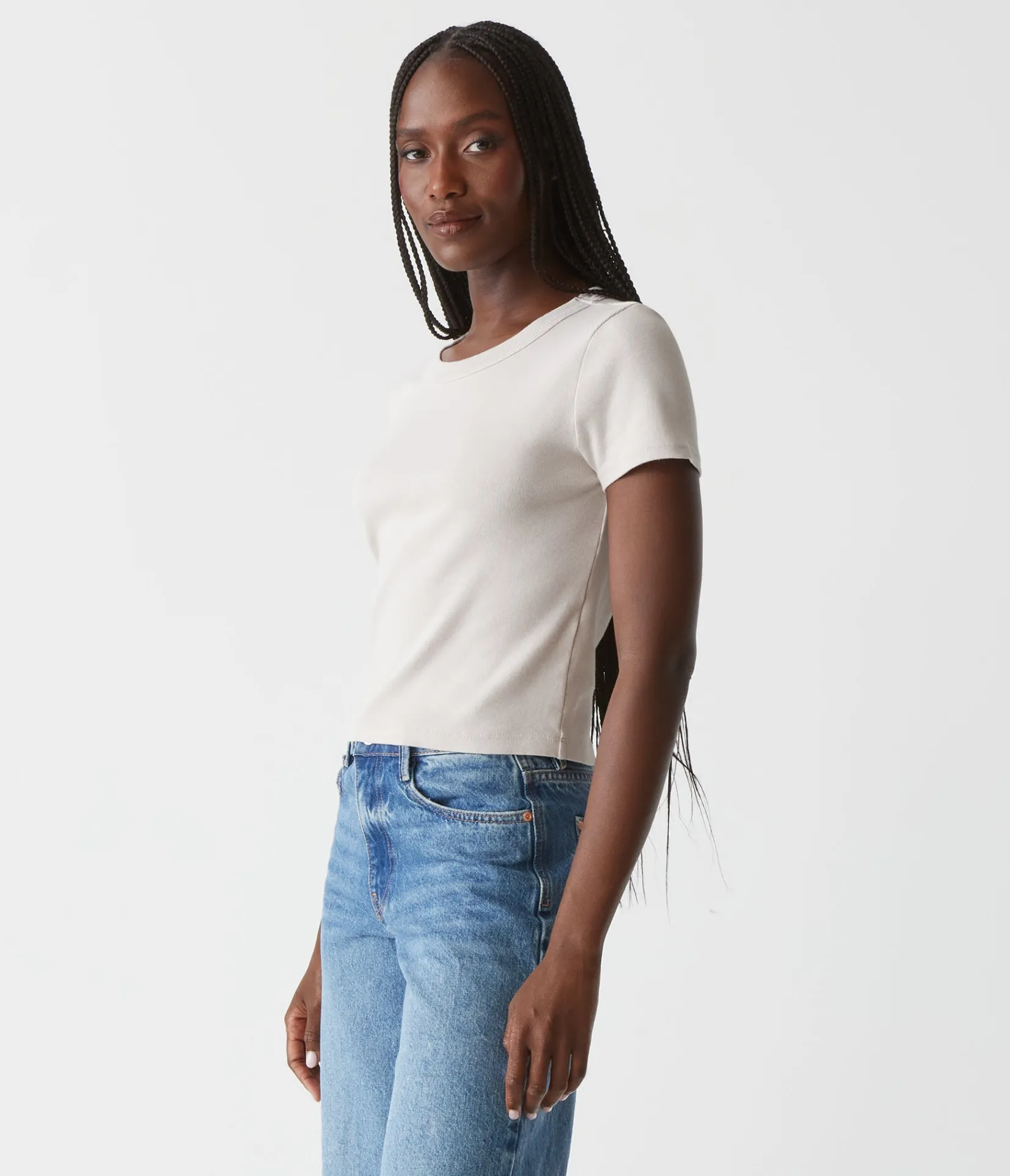 mimi_cropped_tee_9.webp Michael Stars Mimi Cropped Tee- T-Shirts | 1x1 Cotton T-Shirts