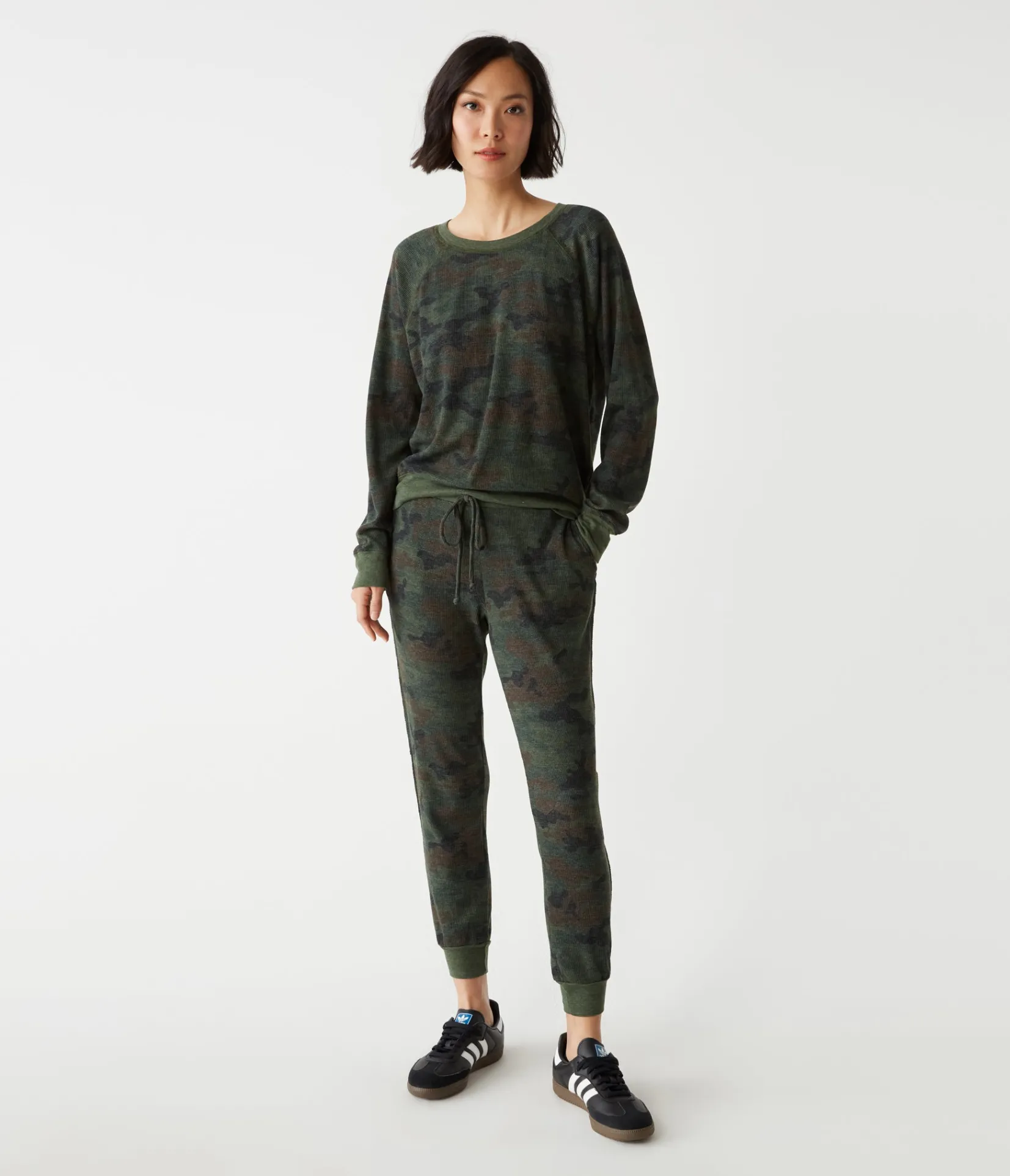 mira_camo_pullover_1.webp Michael Stars Mira Camo Pullover- T-Shirts | Loungewear