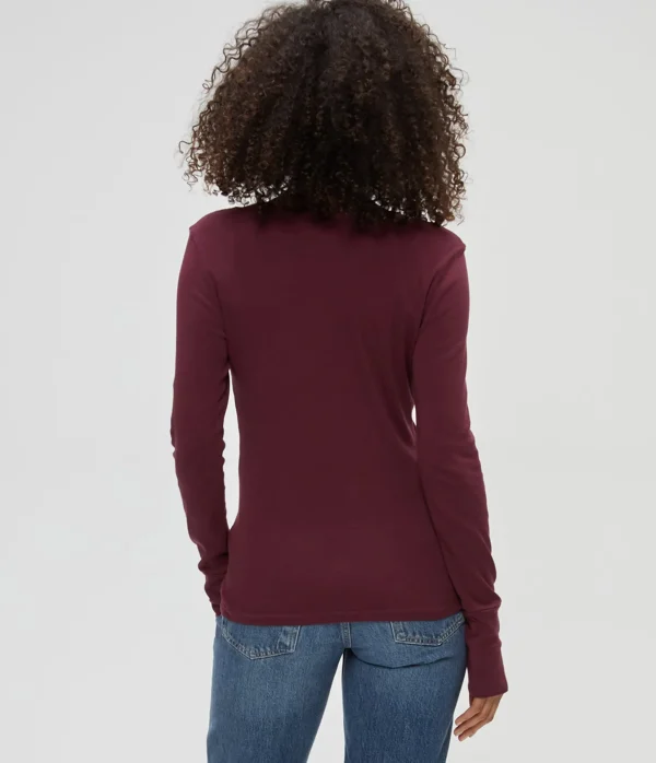 Michael Stars Molly V-Neck Tee- T-Shirts | Supima Cotton T-Shirts