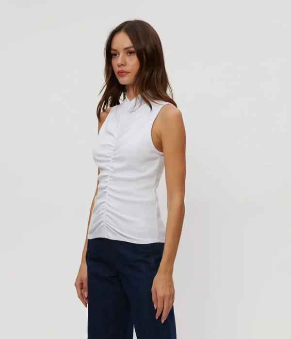 Michael Stars Monet Ruched Front Tank- Tops, Blouses & Shirts | Tank Tops