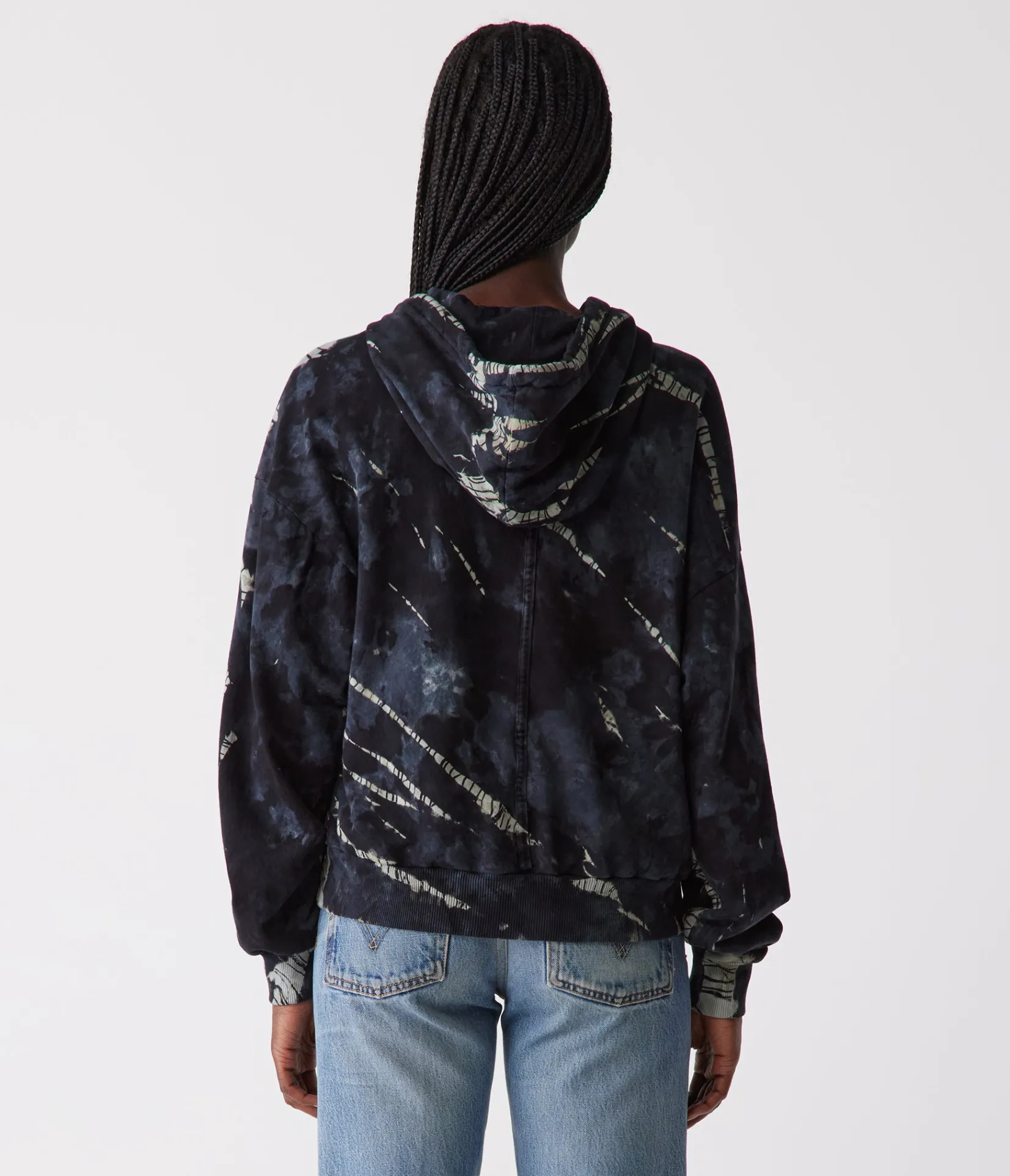 naomi_double_dye_zipup_hoodie_3.webp Michael Stars Naomi Double Dye Zip-Up Hoodie- Loungewear