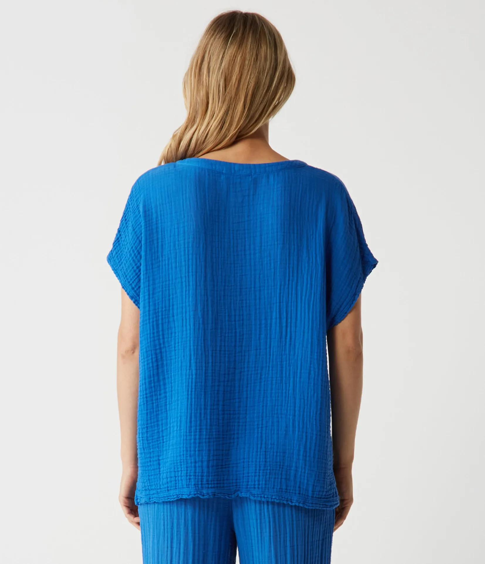 naomi_split_neck_top_35.webp Michael Stars Naomi Split Neck Top- Tops, Blouses & Shirts