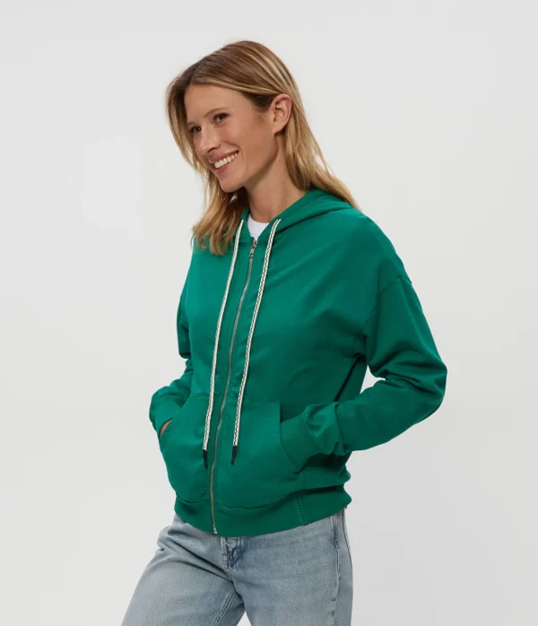 Michael Stars Naomi Zip-Up Hoodie- Loungewear