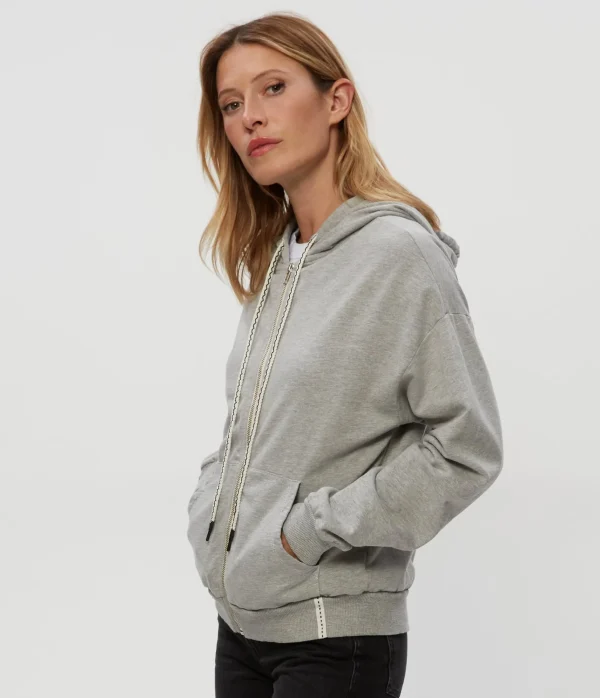 Michael Stars Naomi Zip-Up Hoodie- Loungewear