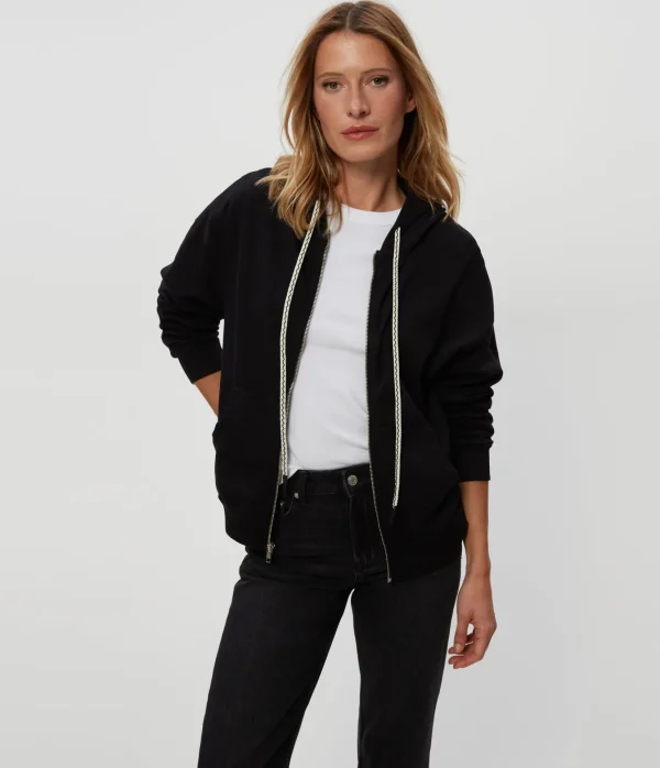 Michael Stars Naomi Zip-Up Hoodie- Loungewear