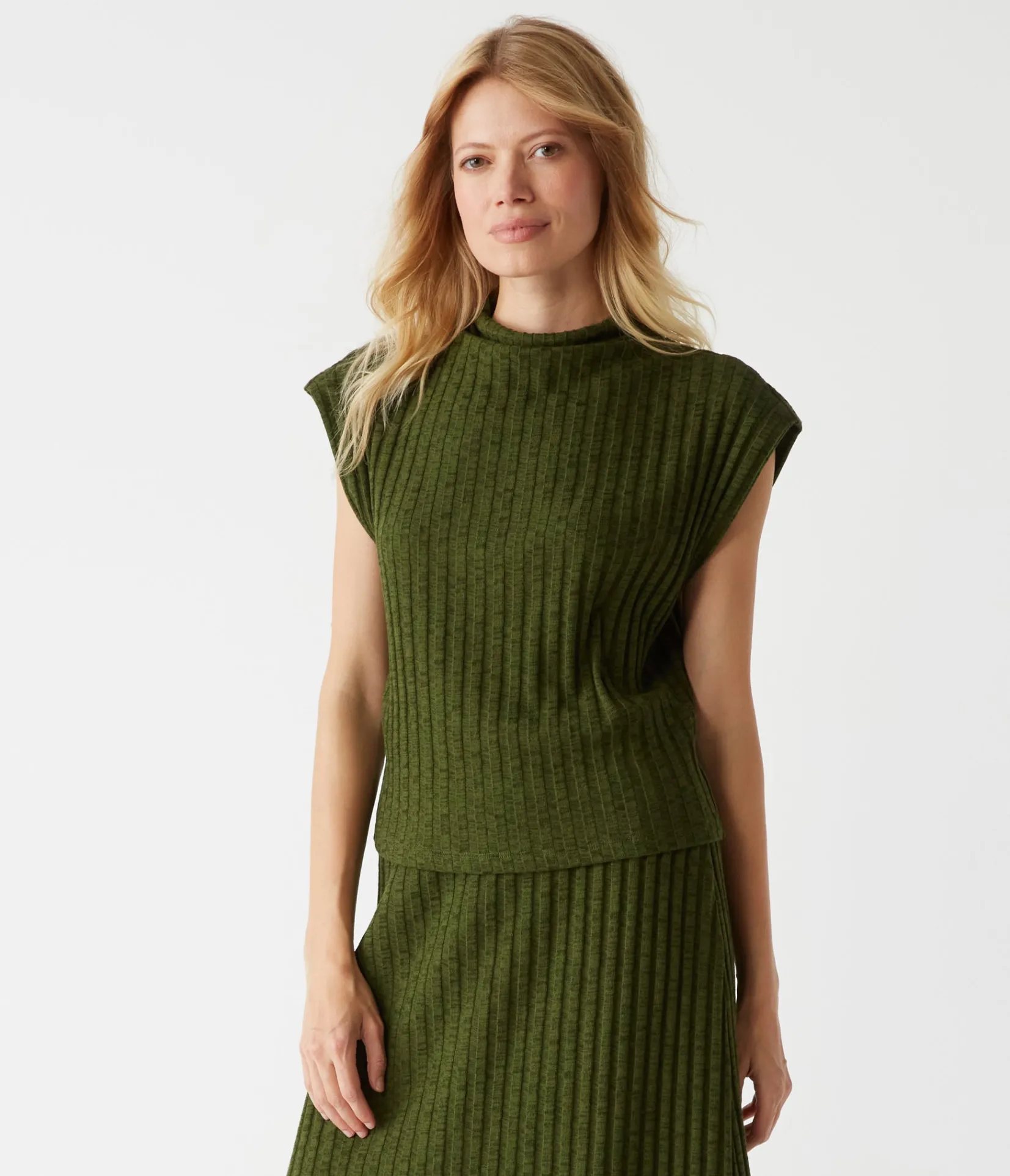 nara_mock_neck_top_17.webp Michael Stars Nara Mock Neck Top- Tops, Blouses & Shirts | Sweaters & Cardigans