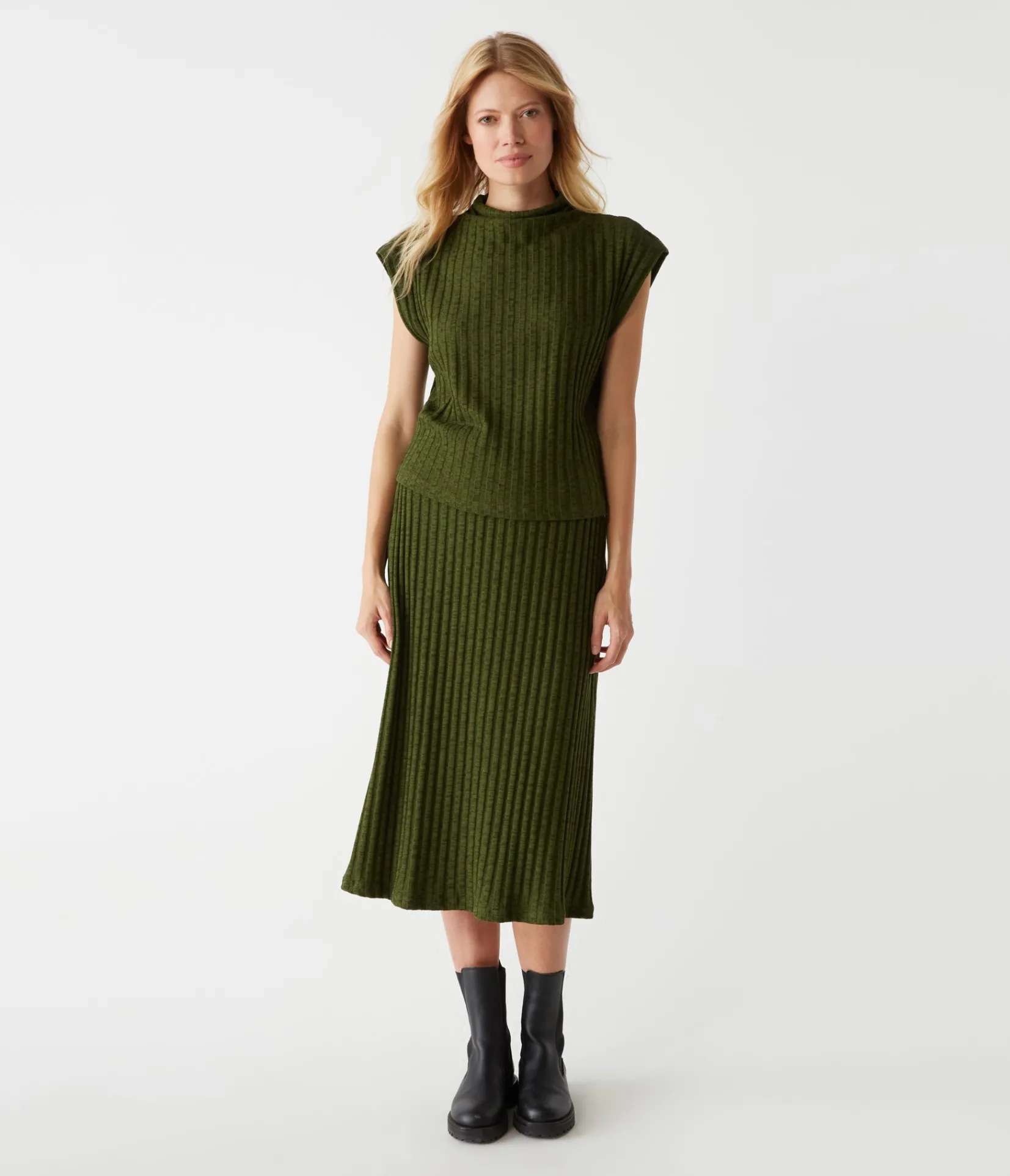 nara_mock_neck_top_18.webp Michael Stars Nara Mock Neck Top- Tops, Blouses & Shirts | Sweaters & Cardigans