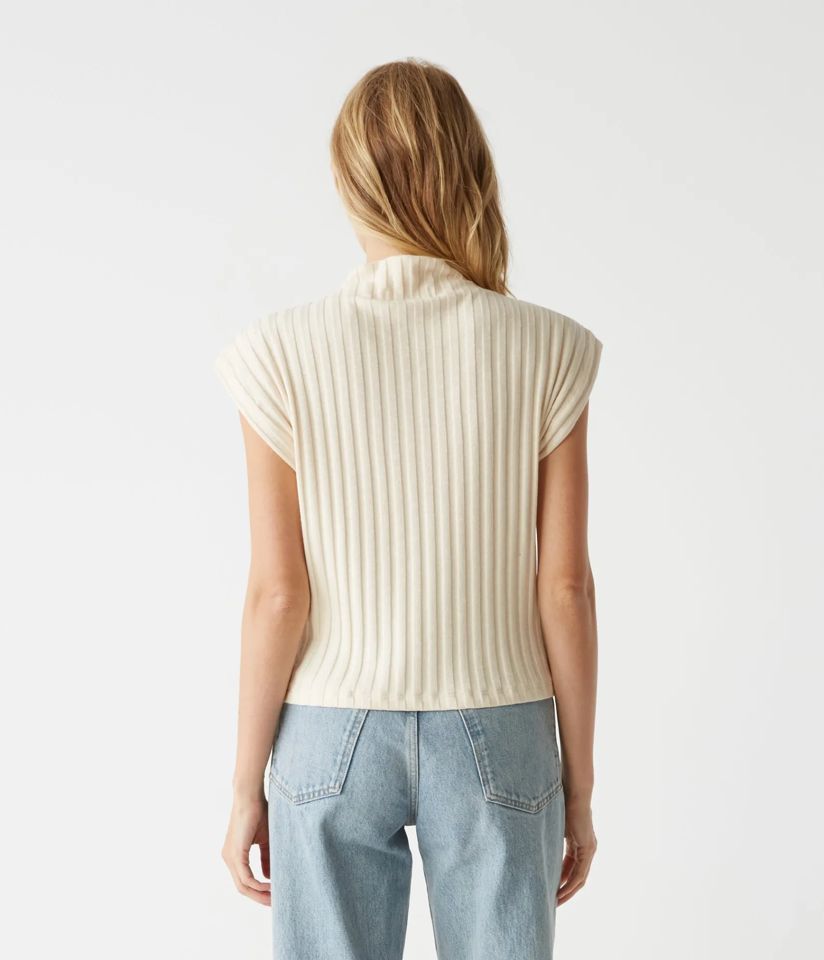 nara_mock_neck_top_3.webp Michael Stars Nara Mock Neck Top- Tops, Blouses & Shirts | Sweaters & Cardigans
