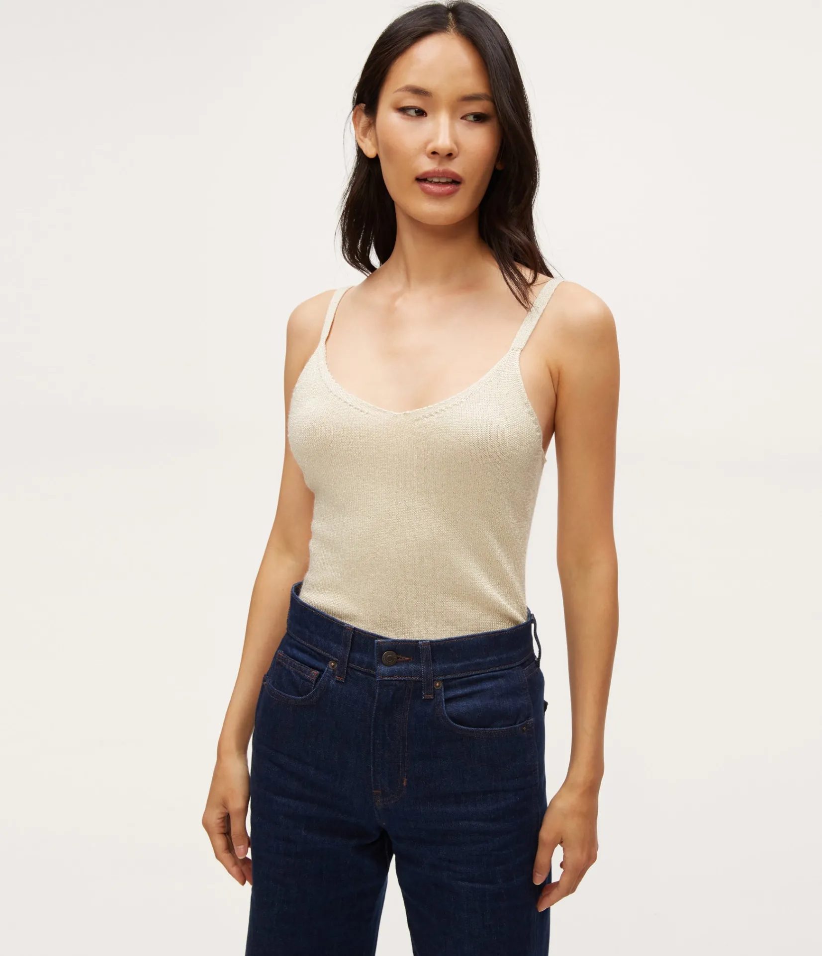 nomi_metallic_sweater_camisole_10.webp Michael Stars Nomi Metallic Sweater Camisole- Sweaters & Cardigans