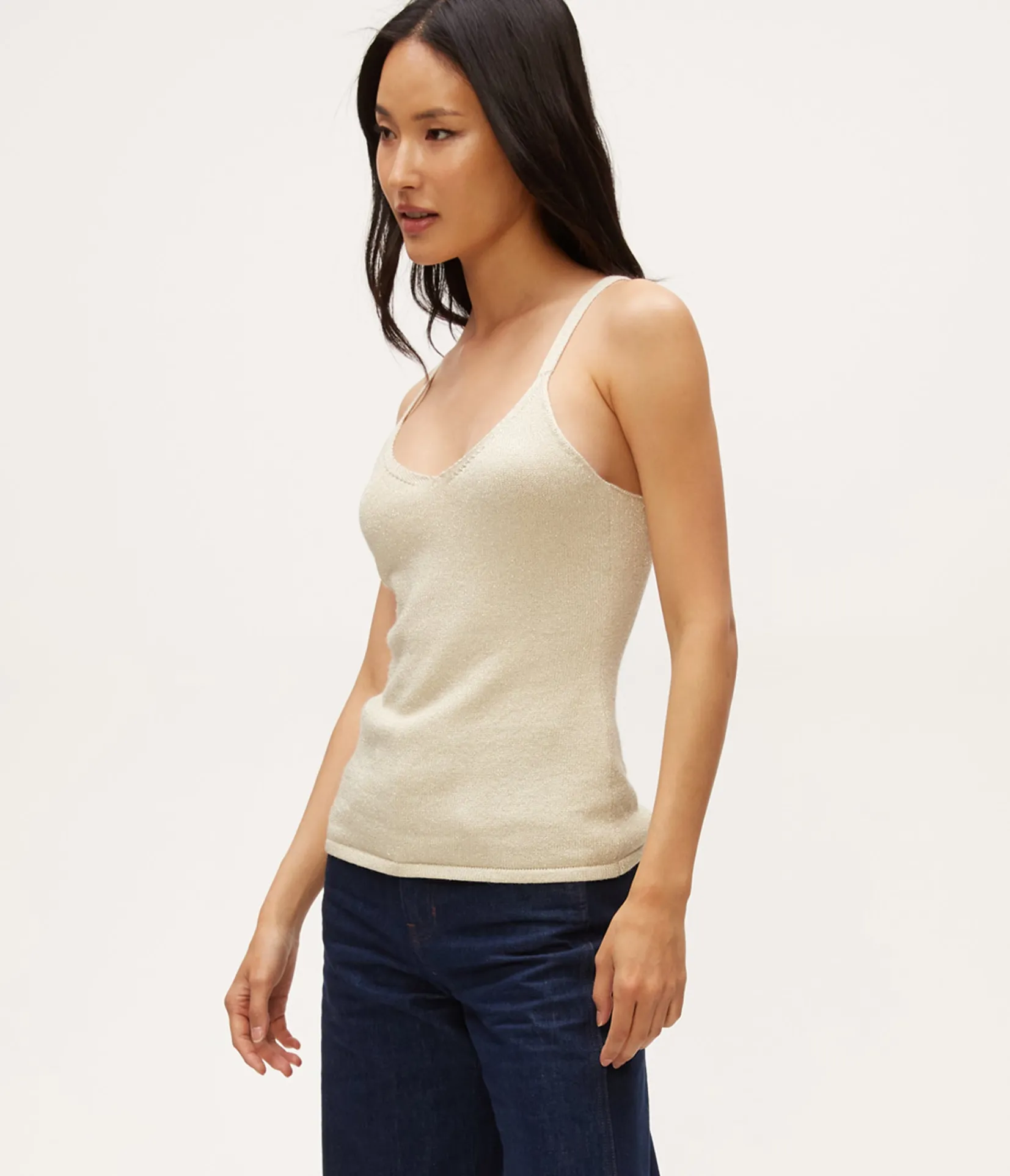 nomi_metallic_sweater_camisole_12.webp Michael Stars Nomi Metallic Sweater Camisole- Sweaters & Cardigans