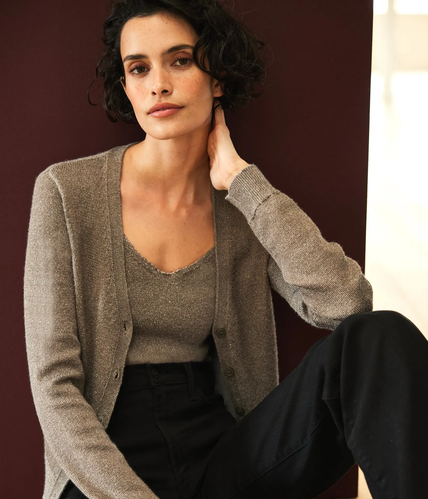 nomi_metallic_sweater_camisole_4.webp Michael Stars Nomi Metallic Sweater Camisole- Sweaters & Cardigans