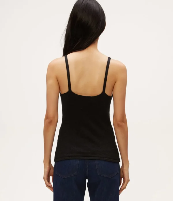 Michael Stars Nomi Metallic Sweater Camisole- Sweaters & Cardigans
