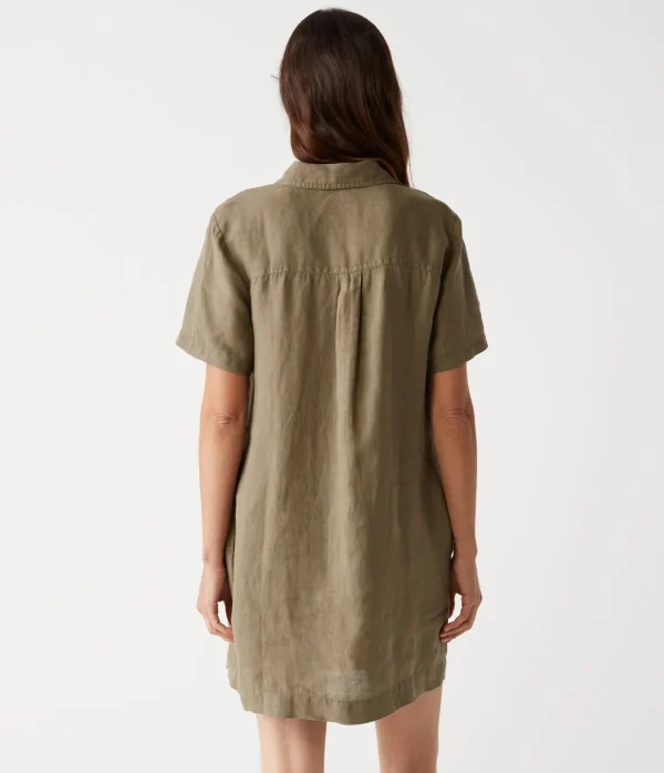 Michael Stars Ola Utility Dress- Dresses | Mini Dresses