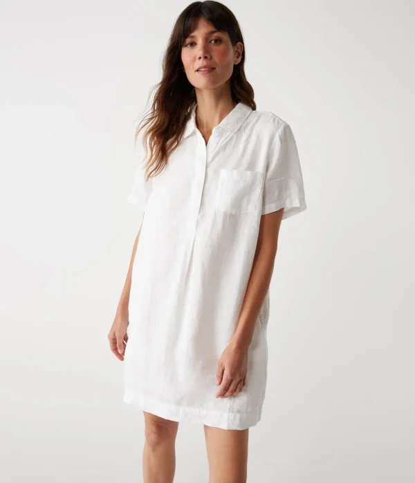 Michael Stars Ola Utility Dress- Dresses | Mini Dresses