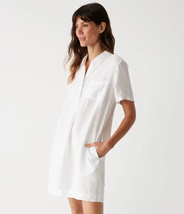 Michael Stars Ola Utility Dress- Dresses | Mini Dresses