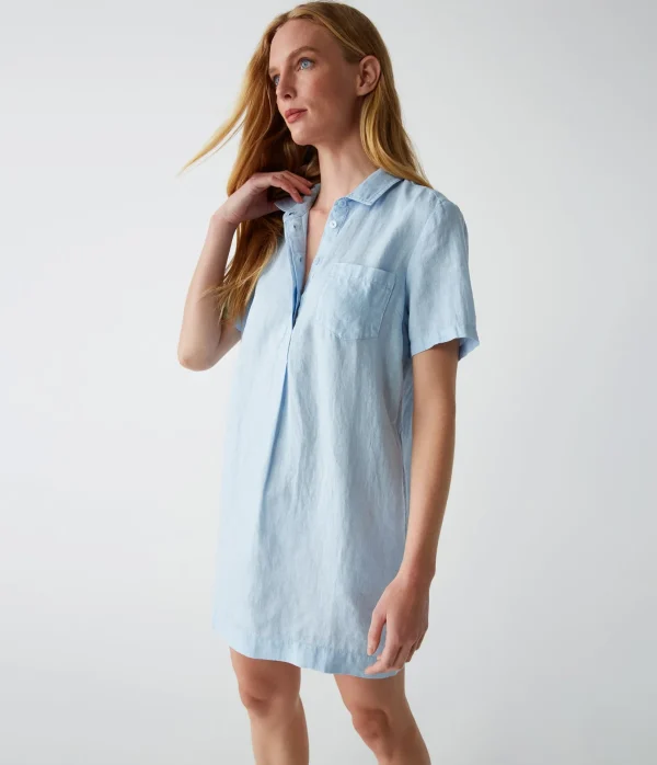 Michael Stars Ola Utility Dress- Dresses | Mini Dresses