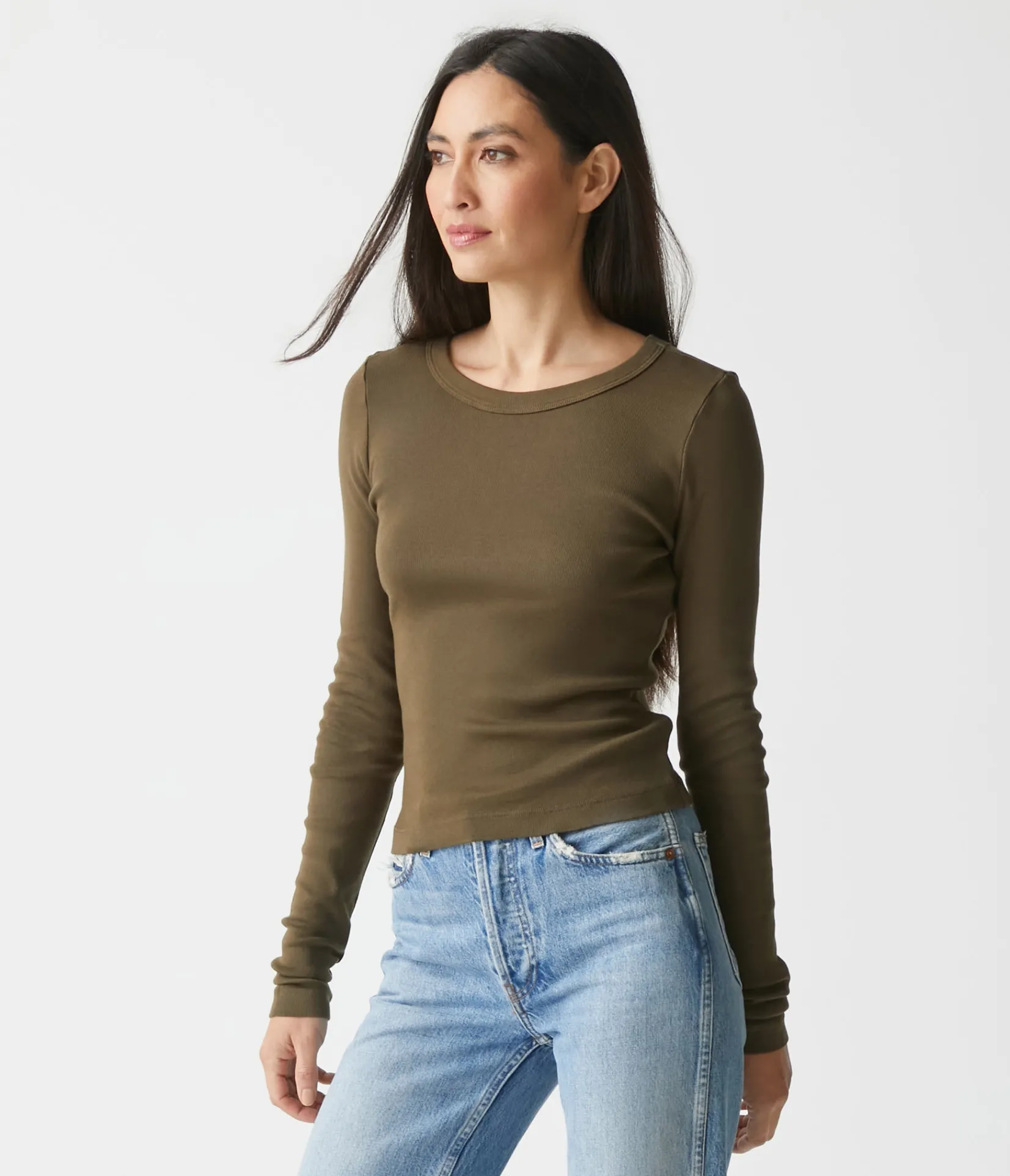 orion_cropped_tee_10.webp Michael Stars Orion Cropped Tee- T-Shirts | 1x1 Cotton T-Shirts