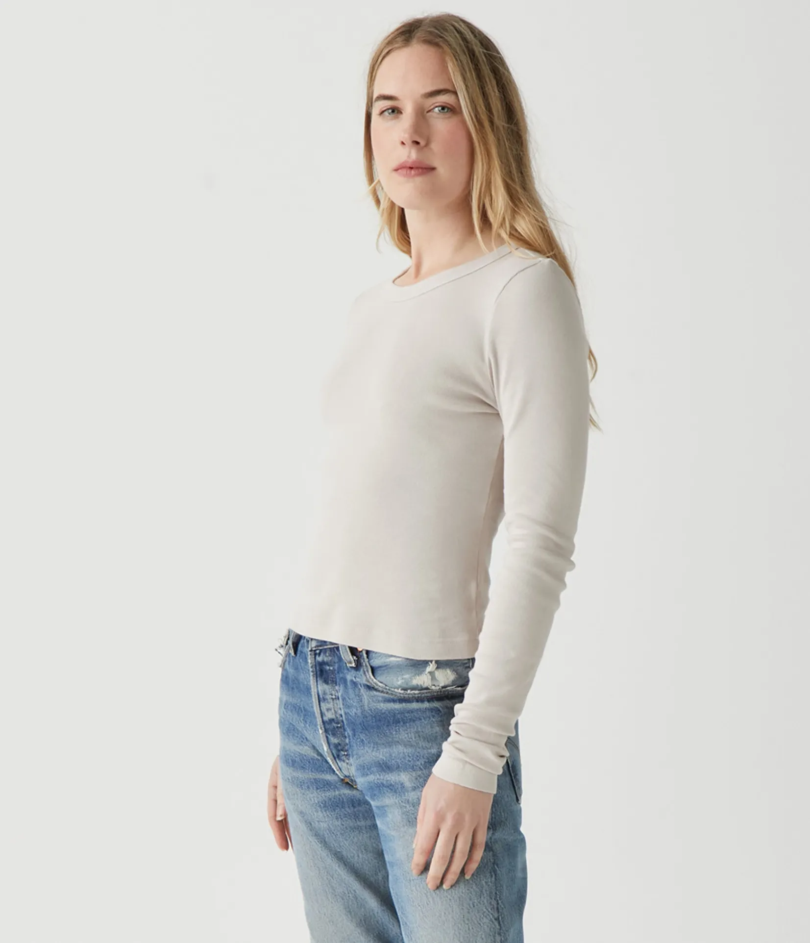 orion_cropped_tee_14.webp Michael Stars Orion Cropped Tee- T-Shirts | 1x1 Cotton T-Shirts