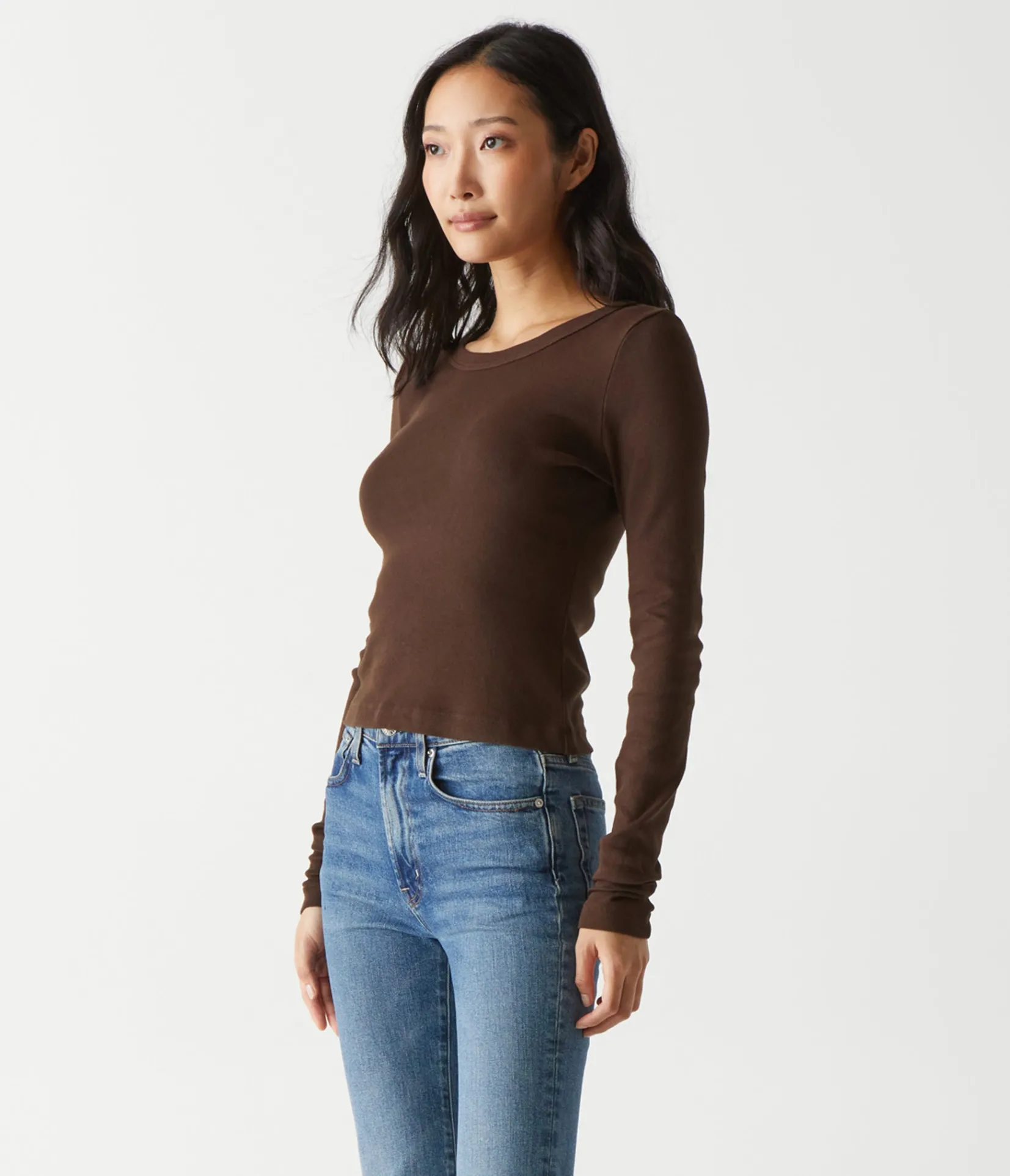 orion_cropped_tee_22.webp Michael Stars Orion Cropped Tee- T-Shirts | 1x1 Cotton T-Shirts