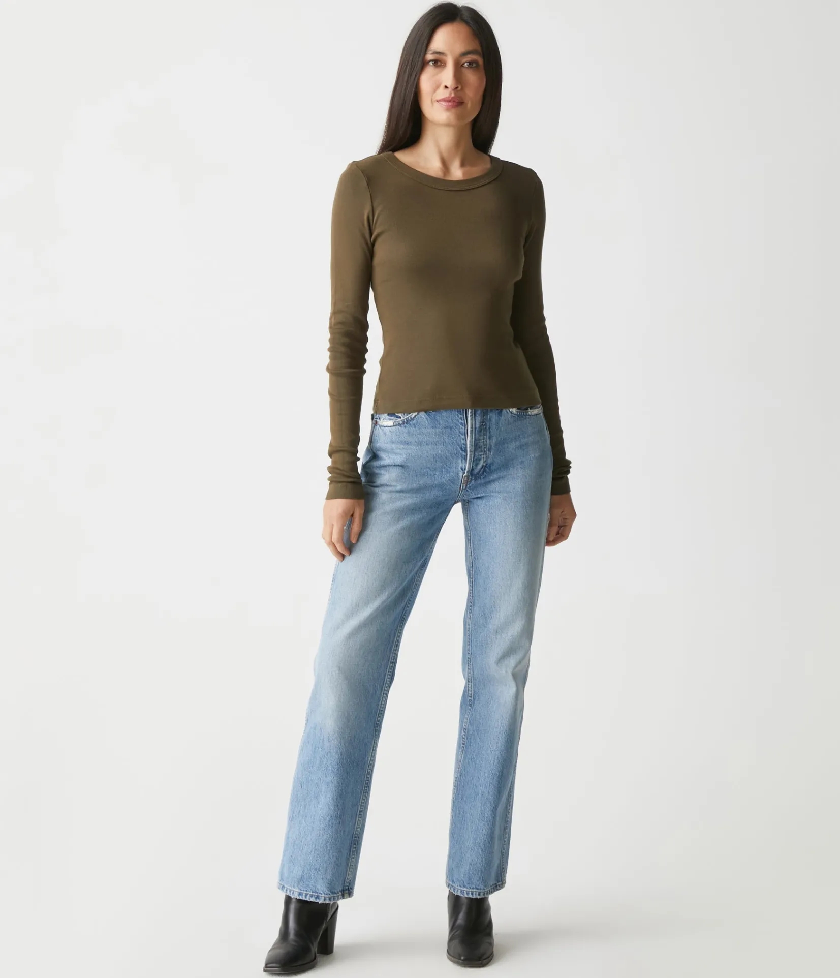 orion_cropped_tee_9.webp Michael Stars Orion Cropped Tee- T-Shirts | 1x1 Cotton T-Shirts