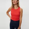 Michael Stars Paloma Tank- Tank Tops | 1x1 Cotton T-Shirts