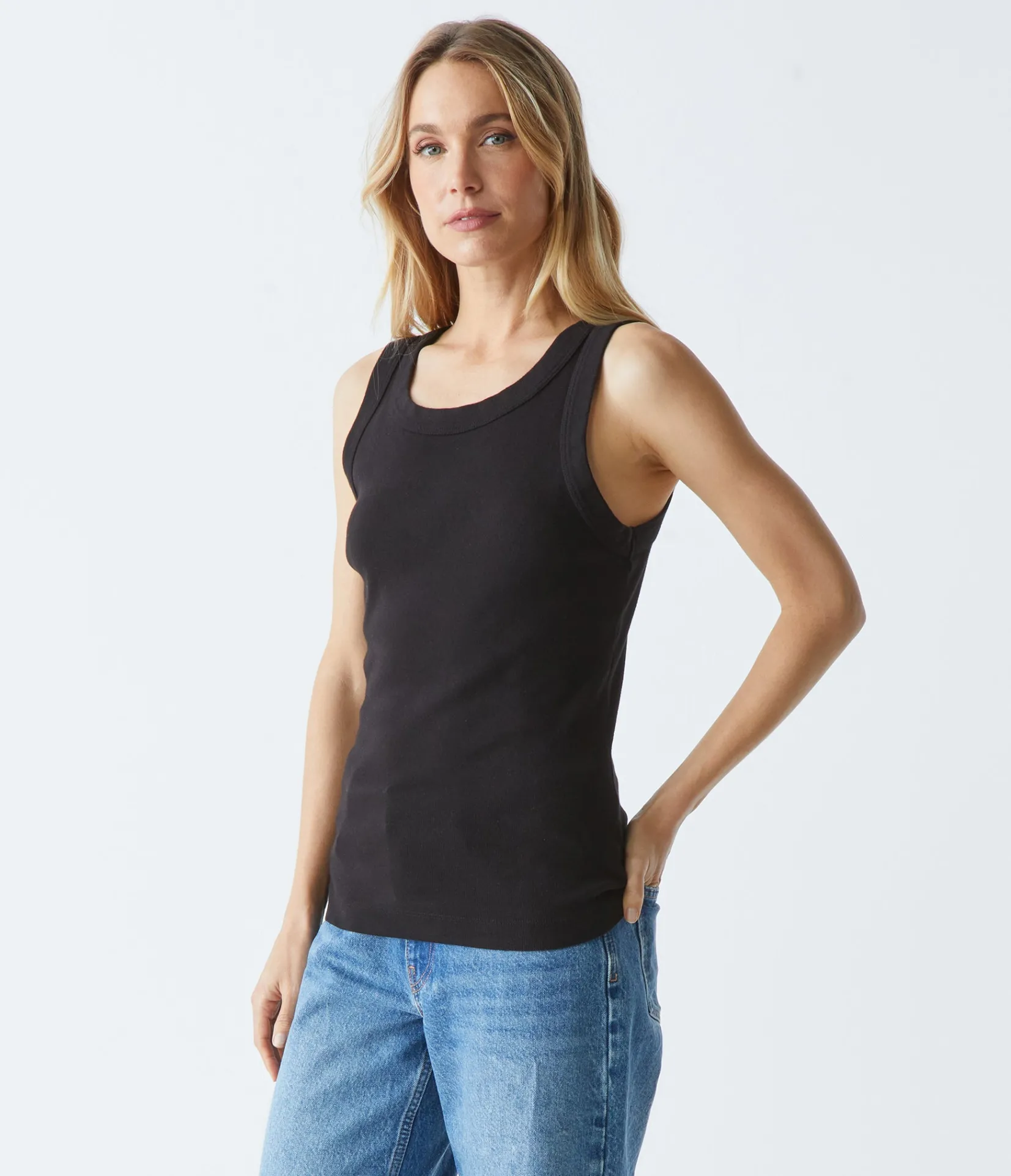 paloma_tank_10.webp Michael Stars Paloma Tank- Tank Tops | 1x1 Cotton T-Shirts