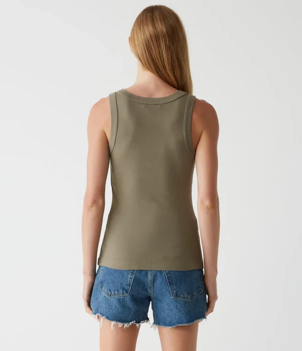 Michael Stars Paloma Tank- Tank Tops | 1x1 Cotton T-Shirts