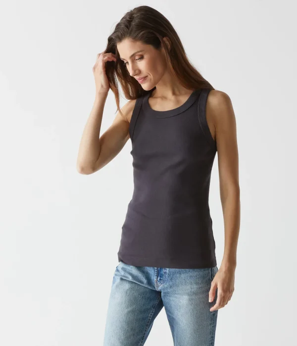 Michael Stars Paloma Tank- Tank Tops | 1x1 Cotton T-Shirts