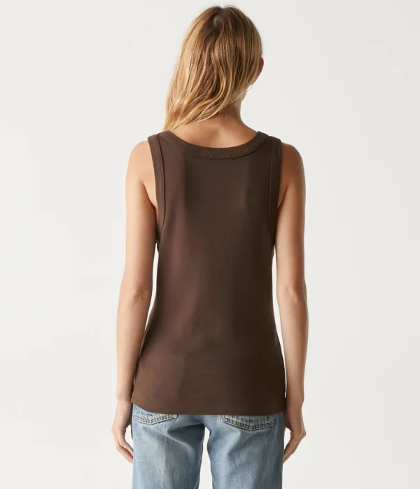 Michael Stars Paloma Tank- Tank Tops | 1x1 Cotton T-Shirts