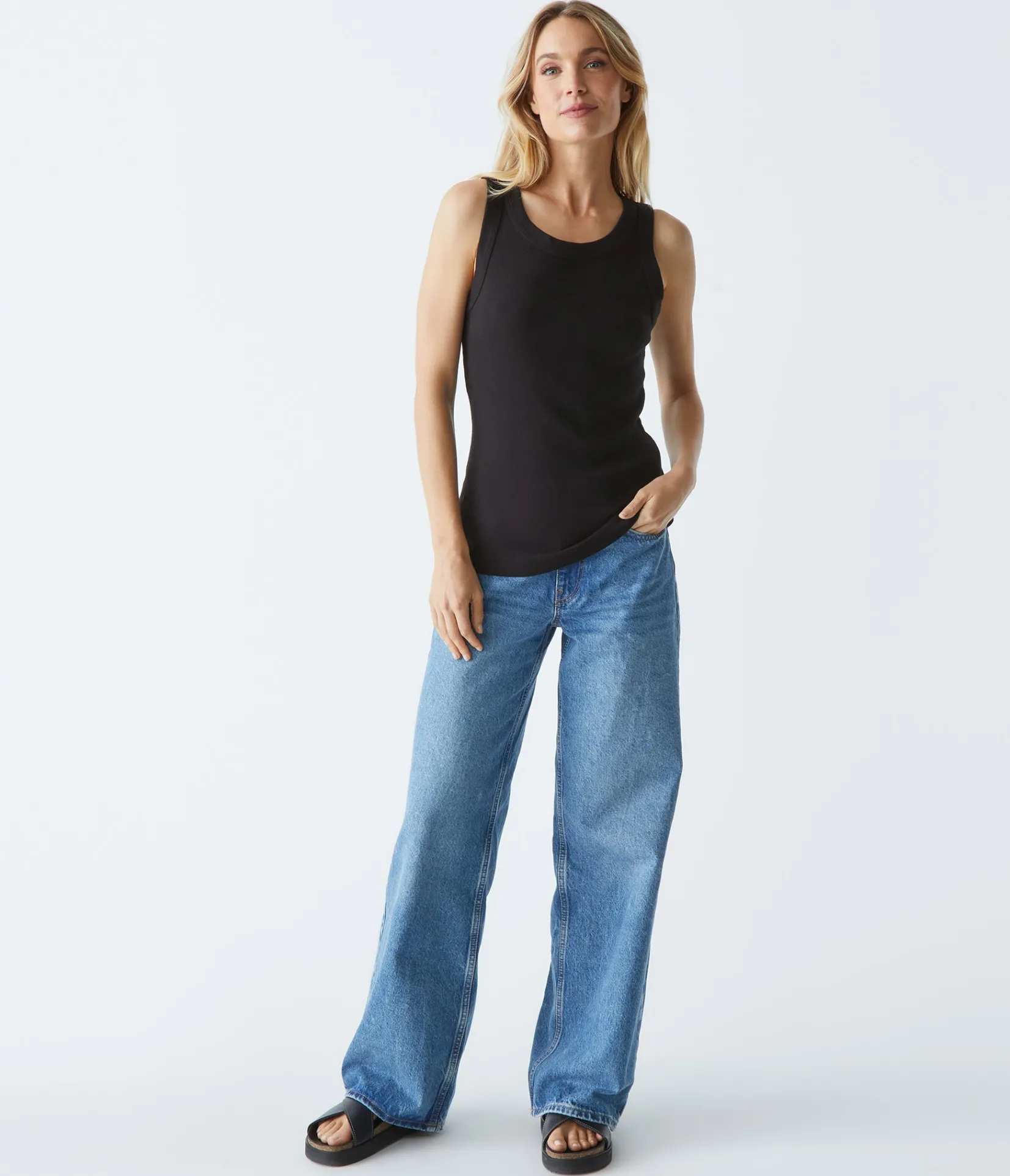 paloma_tank_4.webp Michael Stars Paloma Tank- Tank Tops | 1x1 Cotton T-Shirts
