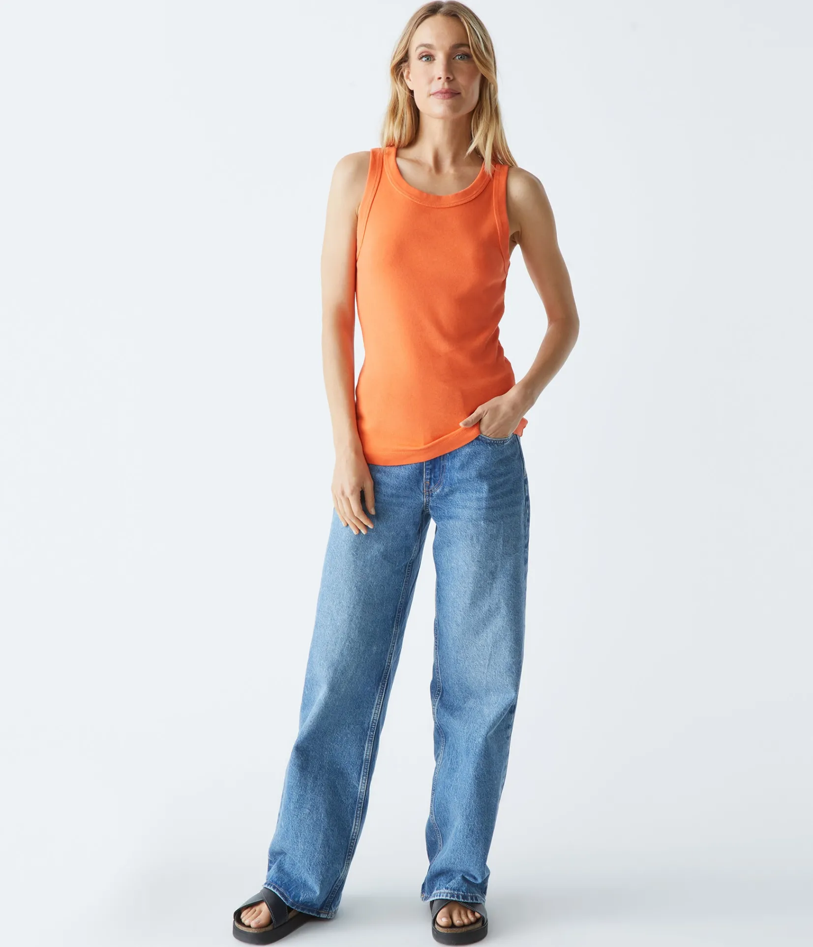 paloma_tank_49.webp Michael Stars Paloma Tank- Tank Tops | 1x1 Cotton T-Shirts