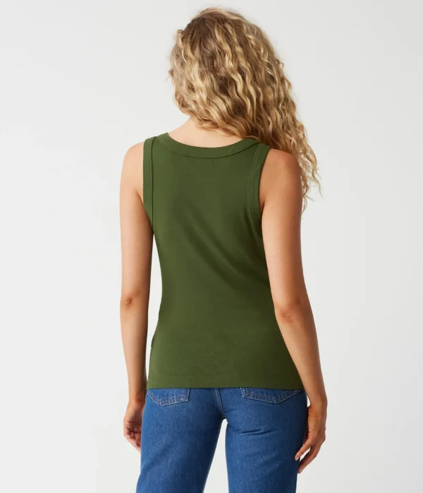 Michael Stars Paloma Tank- Tank Tops | 1x1 Cotton T-Shirts