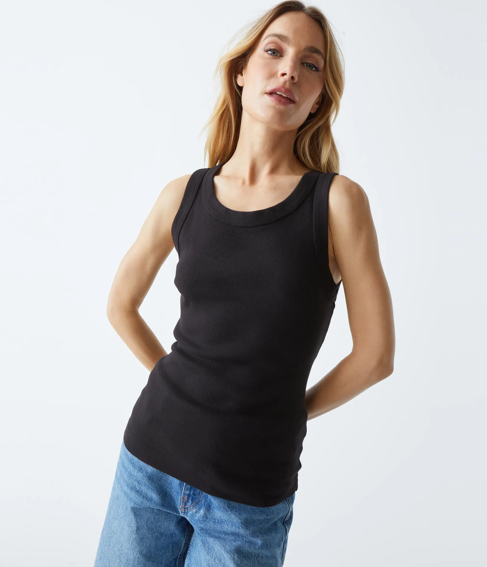 paloma_tank_8.webp Michael Stars Paloma Tank- Tank Tops | 1x1 Cotton T-Shirts