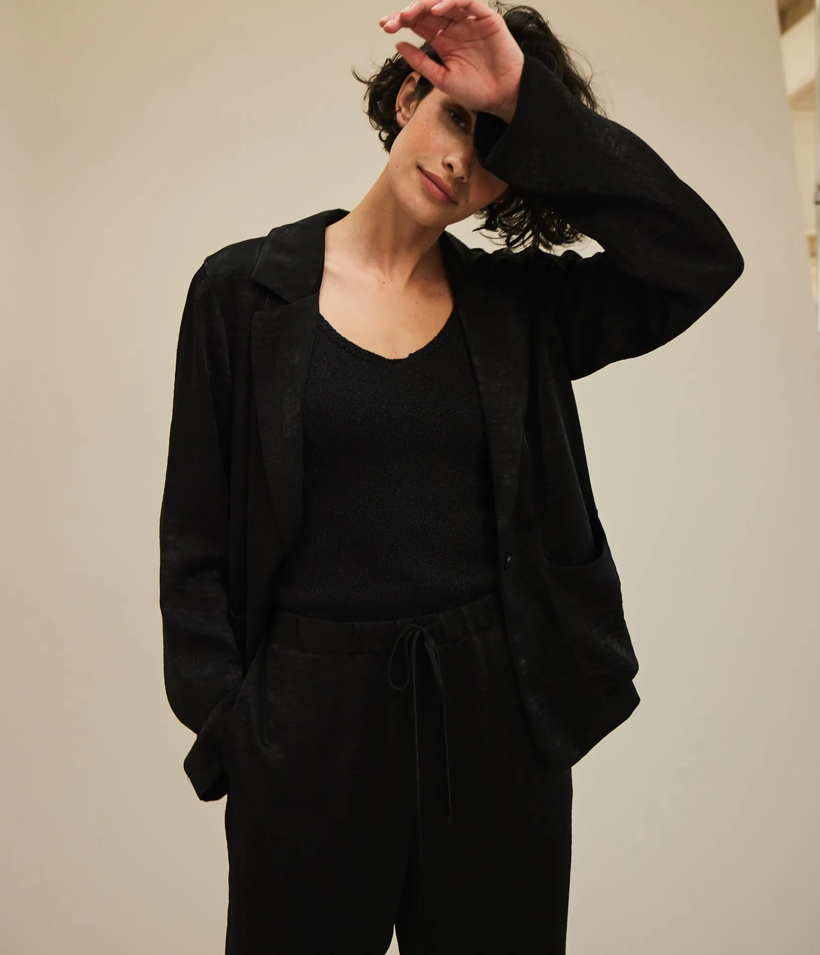 paula_hammered_satin_blazer_0.webp Michael Stars Paula Hammered Satin Blazer- Blazers, Jackets & Outerwear