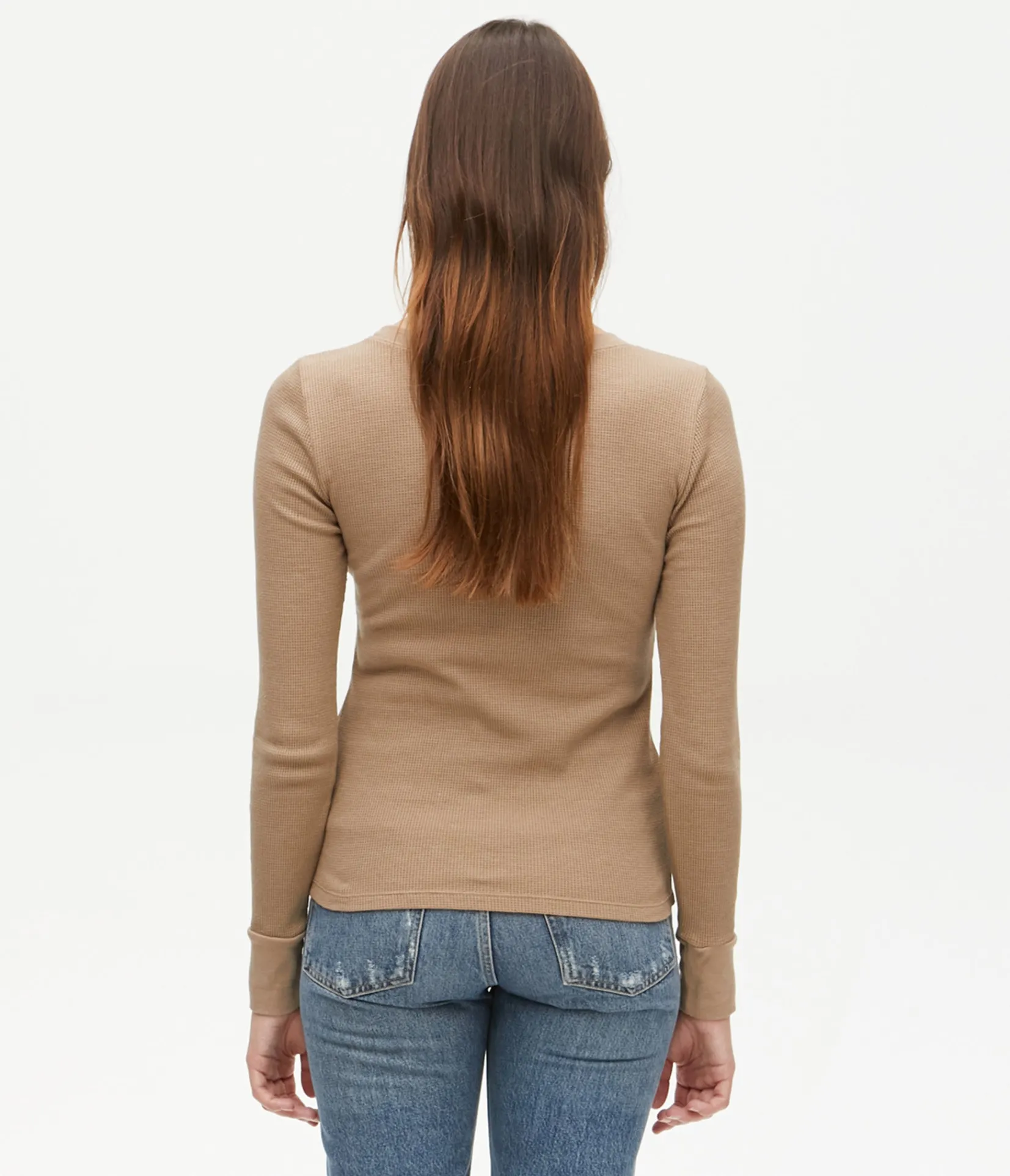 paula_thermal_tee_25.webp Michael Stars Paula Thermal Tee- T-Shirts | Loungewear