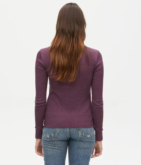 Michael Stars Paula Thermal Tee- T-Shirts | Loungewear